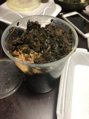 Collard Greens with chicken and turkey!!!