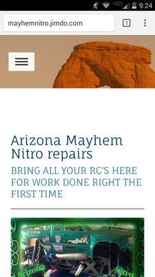 Arizona Mayhem Nitro repair