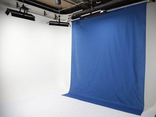 Multiple backdrops available