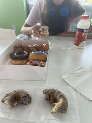 Regular and cake donuts