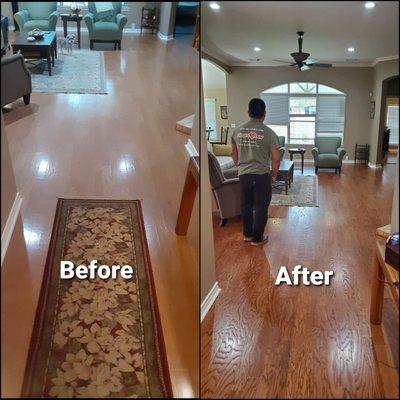 Wood Floor Refinish The Woodlands