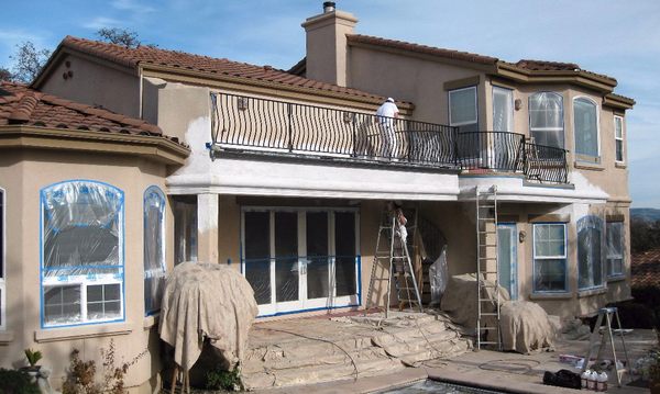 Exterior painting.