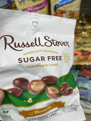 Best item at Dollar Tree - sugar free chocolate covered peanuts