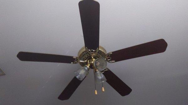 I'm happy with my ceiling fan, thank you guys!