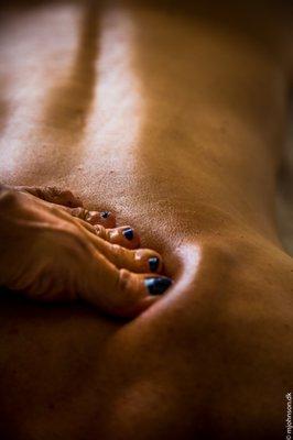 Deep Pressure with Barefoot Fusion Massage.