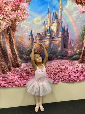 First day of ballet