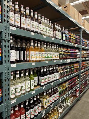 Lots of Monin Syrups and others