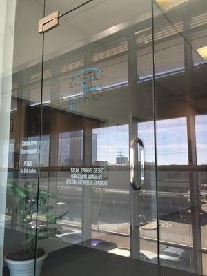 Front door of Zoetic.