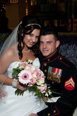 Our wedding couple from Christmas 2011