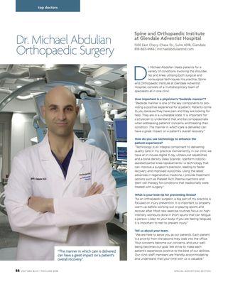 TOP DOC PROFILE Ventura Blvd Magazine