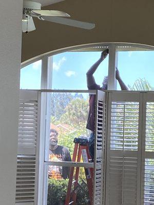 Karl removing old window