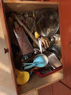 The kitchen drawer!