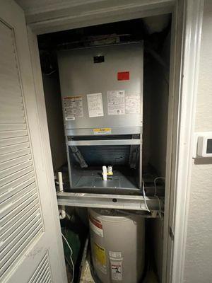 Installation service of an Air Handler Unit