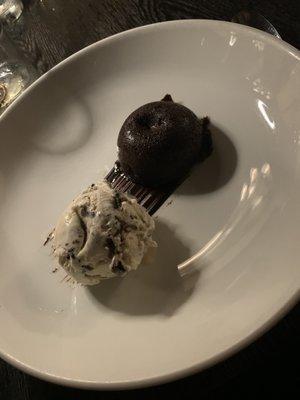 Chocolate Fondant dessert