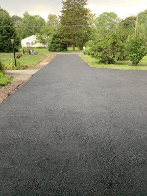 New driveway