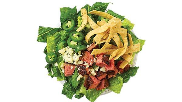 Tejano Caesar Bowl. Shown with Steak.
 Order Online, we have Delivery & Pickup Options.