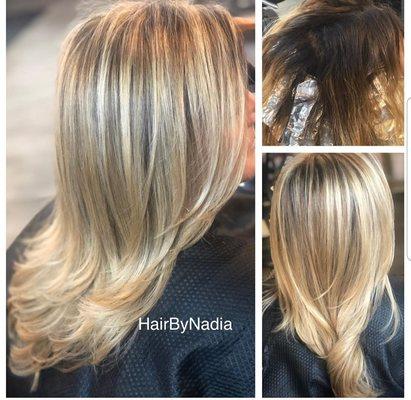 Blonde Color High Lift