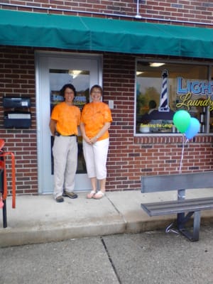 Joann and Pam at the grand opening!