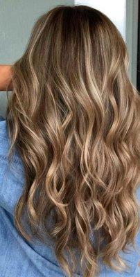 Blond with highlights