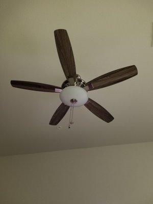 Living room ceiling fan