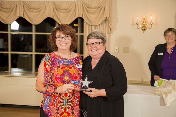 Pay Day Payroll owner Penelope Oulds won the Advocate of the Year award from the Northeast Berks Chamber of Commerce.