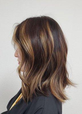 Painted balayage