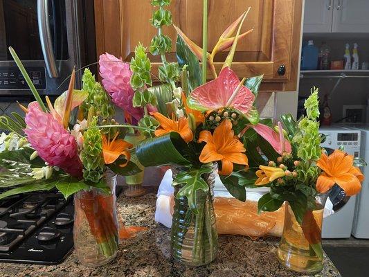 Bouquets and floral arrangement