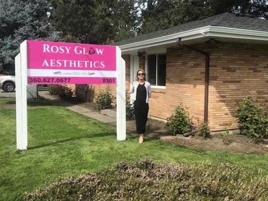 Rosy Glow Aesthetics:  Where Beauty Blooms Walk-ins are welcome and consultations are complimentary!