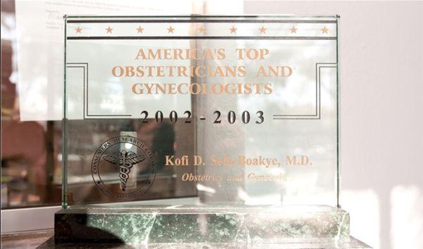 Top OB-GYN Award