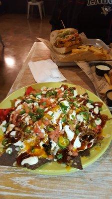 Pulled Pork Nachos.