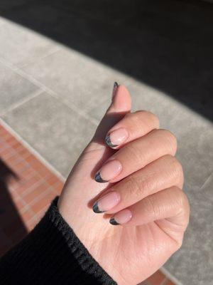 Chrome French Tip