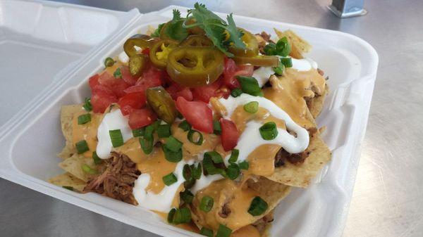 Dixie Girl's Amazing Pulled Pork Nachos