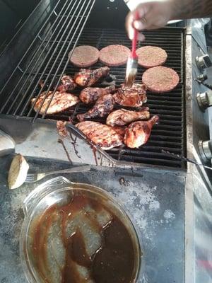 Bbq at prims casa