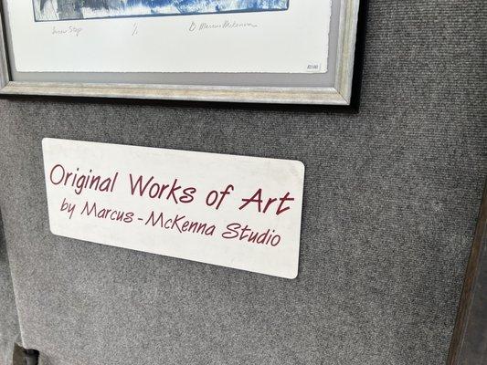 Original Works of Art by Marcus-McKenna Studio