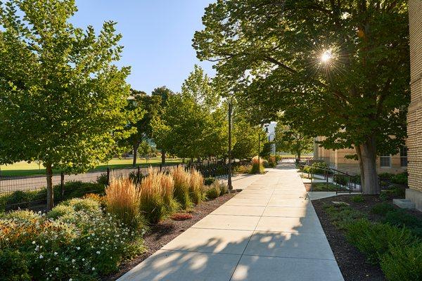 Utah State University Ray B. West building - Landscape Design