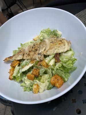 Chicken Caesar salad yum