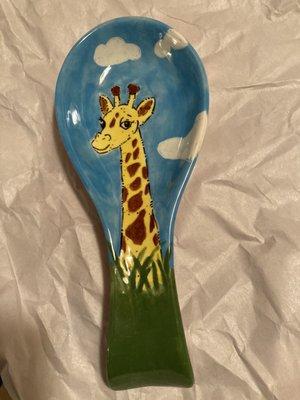 Giraffe Spoon Holder