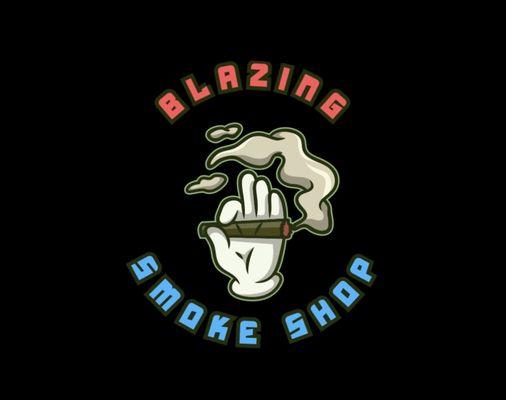 Blazing Smoke Shop Logo