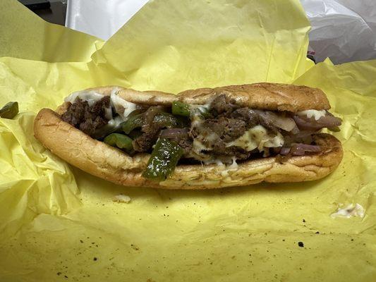 Philly cheesesteak