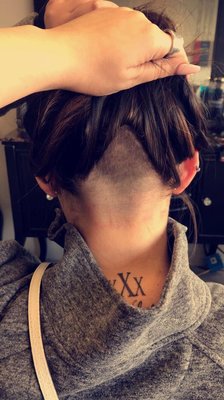 My perfect triangular undercut