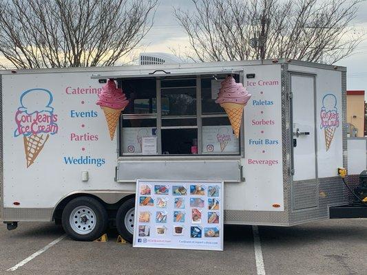 Cori Jean Ice Cream and Catering Ice Cream Trailer