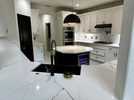 Our latest masterpiece features luxury fixtures and exquisite marble countertops, redefining elegance and functionality.