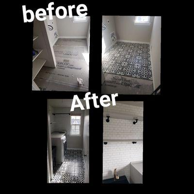 Laundry room remodeling