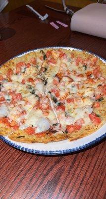 Lobster and Langostino Pizza