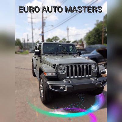 2019 JEEP SAHARA WRANGLER UNLIMITED /// Installed Black Plaid Leather Seats!!