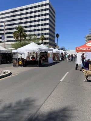 Merchandise tents