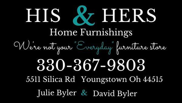 His & Hers Home Furnishings