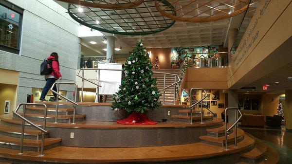 Christmas in the Student Center at UW-Parkside