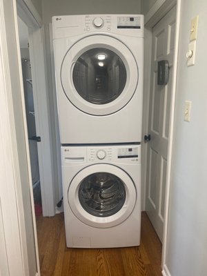 My new washer and dryer