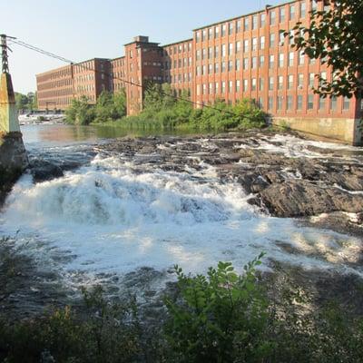 Giant mills are still standing